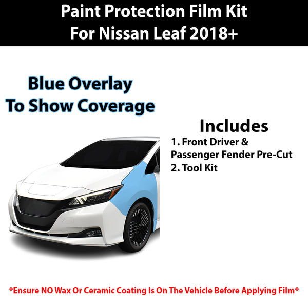 Fits Nissan Leaf 2018+ Precut Premium Paint Protection Film Clear Bra PPF Decal Film Kit Cover