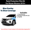 Fits Nissan Murano 2019+ Precut Premium Paint Protection Film Clear Bra PPF Decal Film Kit Cover