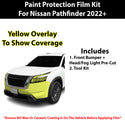 Fits Nissan Pathfinder 2022+ Precut Premium Paint Protection Film Clear Bra PPF Decal Film Kit Cover