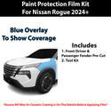 Fits Nissan Rogue 2024+ Precut Premium Paint Protection Film Clear Bra PPF Decal Film Kit Cover