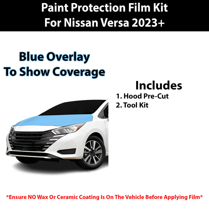 Fits Nissan Versa 2023+ Precut Premium Paint Protection Film Clear Bra PPF Decal Film Kit Cover - Bogar Tech Designs