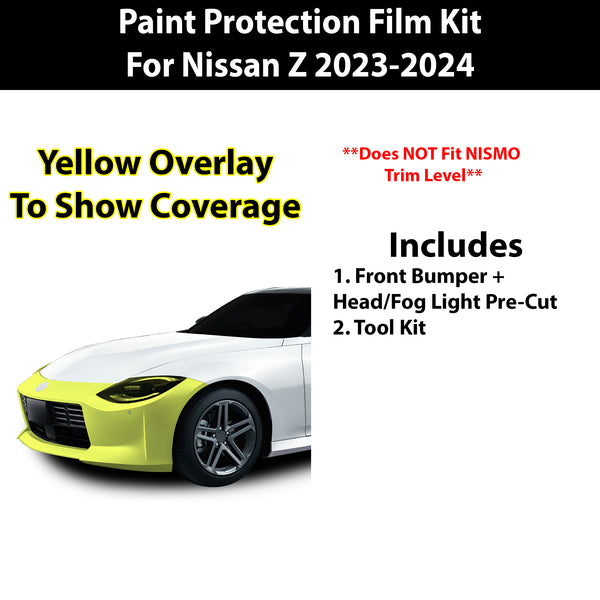 Fits Nissan Z 2023+ Precut Premium Paint Protection Film Clear Bra PPF Decal Film Kit