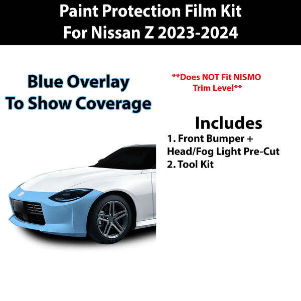 Fits Nissan Z 2023+ Precut Premium Paint Protection Film Clear Bra PPF Decal Film Kit