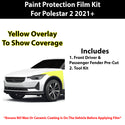 Fits Polestar 2 2021+ Precut Premium Paint Protection Film Clear Bra PPF Decal Film Kit Cover