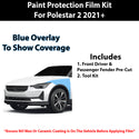 Fits Polestar 2 2021+ Precut Premium Paint Protection Film Clear Bra PPF Decal Film Kit Cover