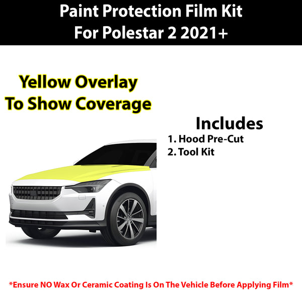 Fits Polestar 2 2021+ Precut Premium Paint Protection Film Clear Bra PPF Decal Film Kit Cover