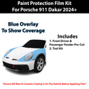 Fits Porsche 911 Dakar 2024+ Precut Premium Paint Protection Film Clear Bra PPF Decal Film Kit Cover