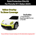 Fits Porsche 911 Dakar 2024+ Precut Premium Paint Protection Film Clear Bra PPF Decal Film Kit Cover