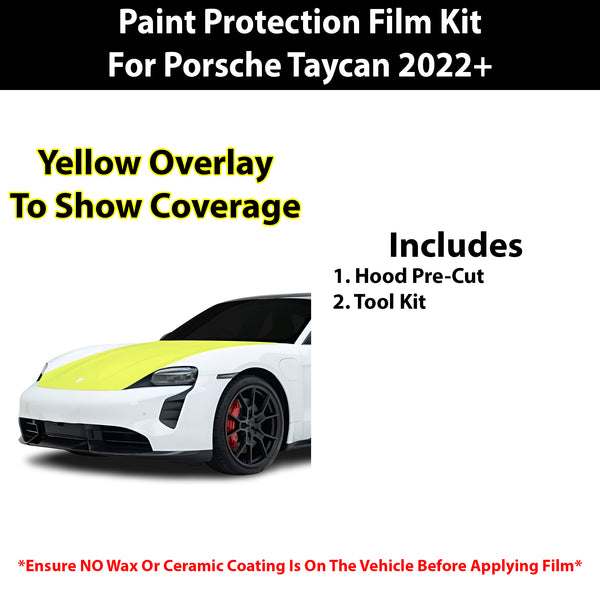 Fits Porsche Taycan (GTS/ GTS Sport Turismo) 2022+ Precut Premium Paint Protection Film Clear Bra PPF Decal Film Kit Cover