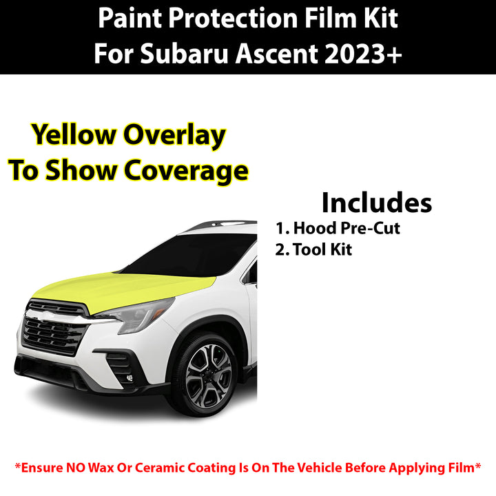Fits Subaru Ascent 2023+ Precut Premium Paint Protection Film Clear Bra PPF Decal Film Kit Cover - Bogar Tech Designs