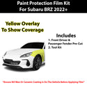 Fits Subaru BRZ 2022+ Precut Premium Paint Protection Film Clear Bra PPF Decal Film Kit Cover