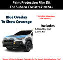 Fits Subaru Crosstrek (Wilderness) 2024+ Precut Premium Paint Protection Film Clear Bra PPF Decal Film Kit Cover