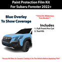 Fits Subaru Forester (Wilderness) 2022+ Precut Premium Paint Protection Film Clear Bra PPF Decal Film Kit Cover