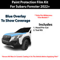 Fits Subaru Forester (Wilderness) 2022+ Precut Premium Paint Protection Film Clear Bra PPF Decal Film Kit Cover