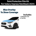 Precut Premium Paint Protection Film Clear Bra PPF Decal Film Kit Cover Fits Subaru Impreza 2024-2025