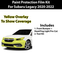 Fits Subaru Legacy 2020-2022 Precut Premium Paint Protection Film Clear Bra PPF Decal Film Kit