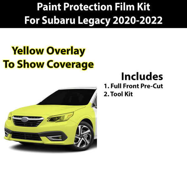 Fits Subaru Legacy 2020-2022 Precut Premium Paint Protection Film Clear Bra PPF Decal Film Kit