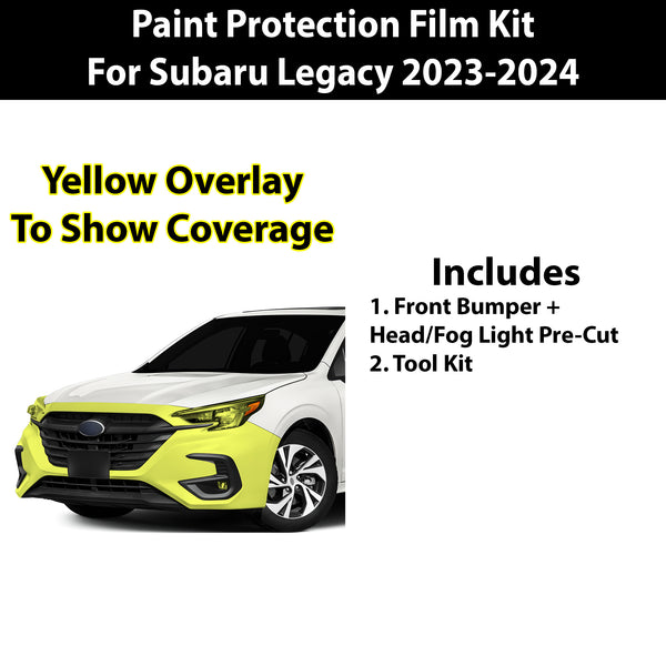 Fits Subaru Legacy 2023+ Precut Premium Paint Protection Film Clear Bra PPF Decal Film Kit