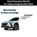 Fits Subaru Outback 2023+ Precut Premium Paint Protection Film Clear Bra PPF Decal Film Kit Cover