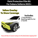 Fits Subaru Solterra 2023+ Precut Premium Paint Protection Film Clear Bra PPF Decal Film Kit Cover