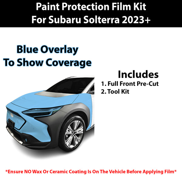 Fits Subaru Solterra 2023+ Precut Premium Paint Protection Film Clear Bra PPF Decal Film Kit Cover