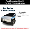 Fits Tesla Cybertruck 2023+ Precut Premium Paint Protection Film Clear Bra PPF Decal Film Kit