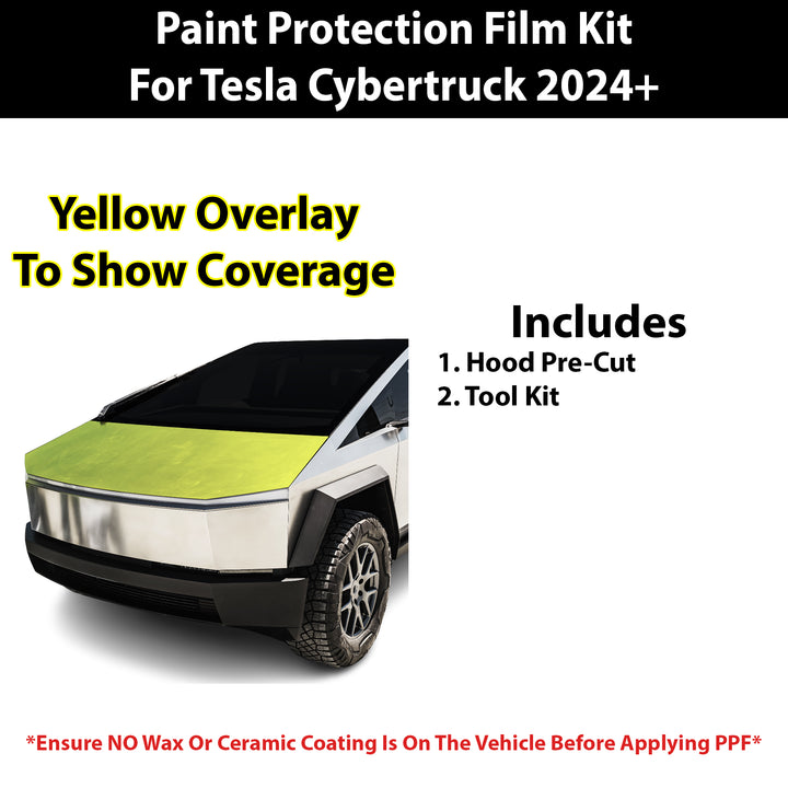 Fits Tesla Cybertruck 2023+ Precut Premium Paint Protection Film Clear Bra PPF Decal Film Kit - Bogar Tech Designs