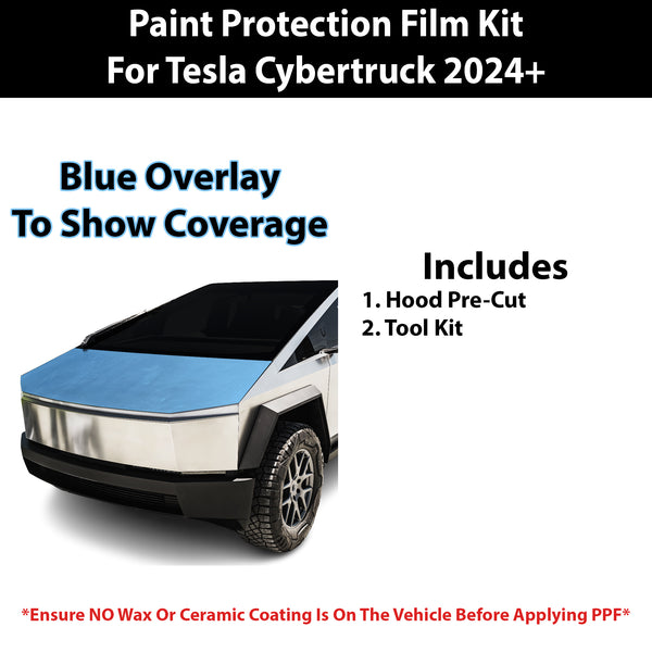 Fits Tesla Cybertruck 2023+ Precut Premium Paint Protection Film Clear Bra PPF Decal Film Kit