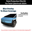 Fits Tesla Cybertruck 2023+ Precut Premium Paint Protection Film Clear Bra PPF Decal Film Kit