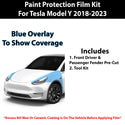 Fits Tesla Model Y 2018-2023 Precut Premium Paint Protection Film Clear Bra PPF Decal Film Kit Cover