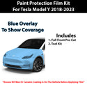 Fits Tesla Model Y 2018-2023 Precut Premium Paint Protection Film Clear Bra PPF Decal Film Kit Cover