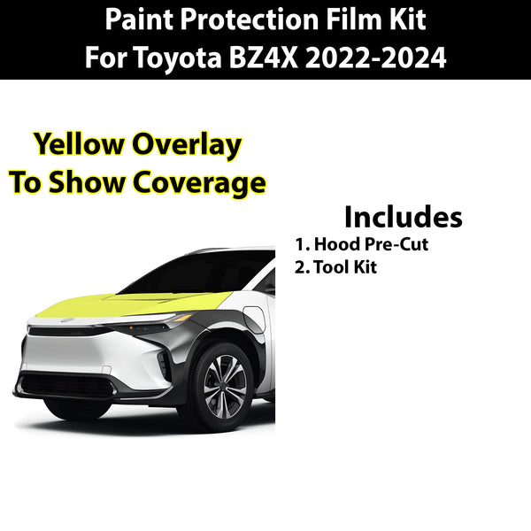 Precut Premium Paint Protection Film Clear Bra PPF Decal Film Kit Cover Fits Toyota BZ4X 2022-2024