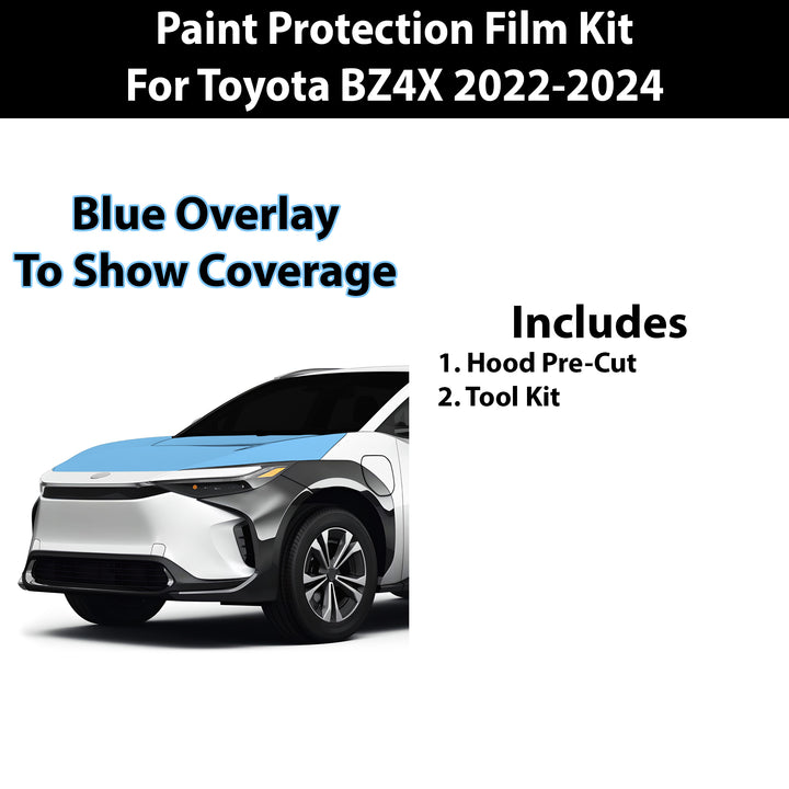 Precut Premium Paint Protection Film Clear Bra PPF Decal Film Kit Cover Fits Toyota BZ4X 2022 - 2024 - Bogar Tech Designs