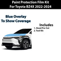 Precut Premium Paint Protection Film Clear Bra PPF Decal Film Kit Cover Fits Toyota BZ4X 2022-2024