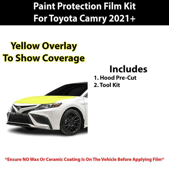 Fits Toyota Camry XSE 2021 - 2024 Precut Premium Paint Protection Film Clear Bra PPF Decal Film Kit Cover - Bogar Tech Designs