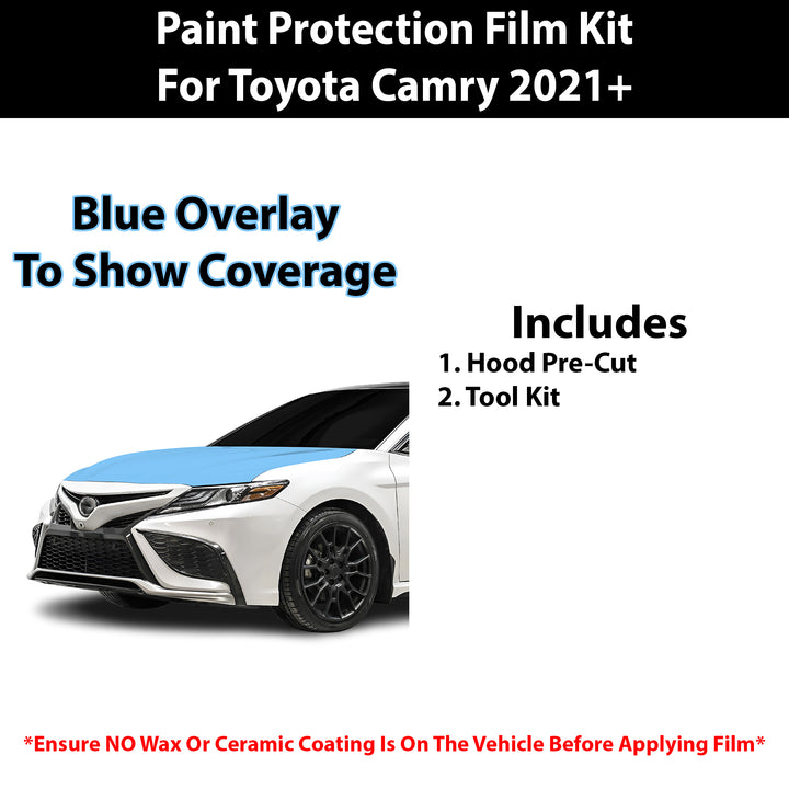 Fits Toyota Camry XSE 2021 - 2024 Precut Premium Paint Protection Film Clear Bra PPF Decal Film Kit Cover - Bogar Tech Designs