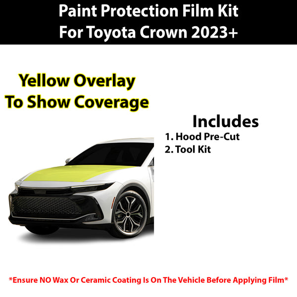 Fits Toyota Crown (XLE & Limited & Platinum) 2023+ Precut Premium Paint Protection Film Clear Bra PPF Decal Film Kit Cover