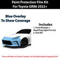 Fits Toyota GR86 2022+ Precut Premium Paint Protection Film Clear Bra PPF Decal Film Kit Cover