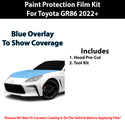 Fits Toyota GR86 2022+ Precut Premium Paint Protection Film Clear Bra PPF Decal Film Kit Cover