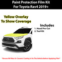 Fits Toyota Rav4 (Adventure & TRD Off-Road) 2019+ Precut Premium Paint Protection Film Clear Bra PPF Decal Film Kit Cover