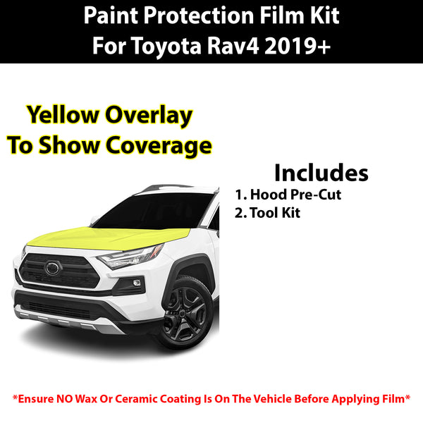 Fits Toyota Rav4 Hybrid (SE & XSE) 2019+ Precut Premium Paint Protection Film Clear Bra PPF Decal Film Kit Cover