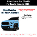 Fits Toyota Sequoia (SR5 & Limited & Platinum & Capstone) 2023+ Precut Premium Paint Protection Film Clear Bra PPF Decal Film Kit Cover