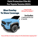 Fits Toyota Tacoma (TRD Off-Road) 2024+ Precut Premium Paint Protection Film Clear Bra PPF Decal Film Kit Cover