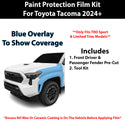 Fits Toyota Tacoma (TRD Sport & Limited) 2024+ Precut Premium Paint Protection Film Clear Bra PPF Decal Film Kit Cover