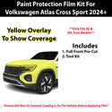 Fits VW Atlas Cross Sport (SE & SEL) 2024+ Precut Premium Paint Protection Film Clear Bra PPF Decal Film Kit Cover