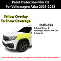 Fits VW Atlas (SE) 2021-2023 Precut Premium Paint Protection Film Clear Bra PPF Decal Film Kit Cover