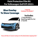 Fits VW Golf GTI (Autobahn) 2022+ Precut Premium Paint Protection Film Clear Bra PPF Decal Film Kit Cover