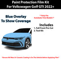 Fits VW Golf GTI (Autobahn) 2022+ Precut Premium Paint Protection Film Clear Bra PPF Decal Film Kit Cover