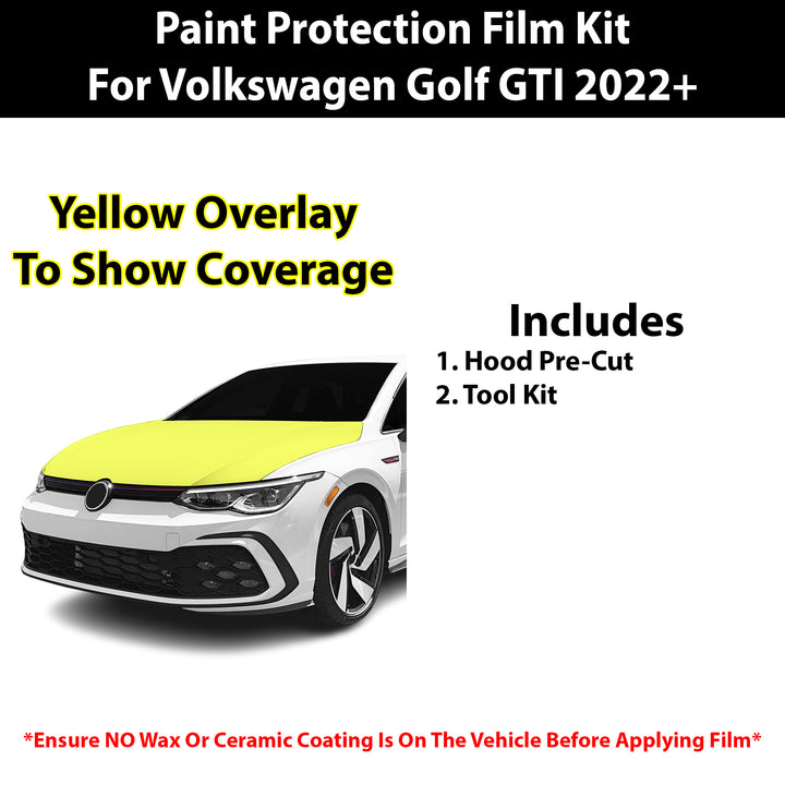 Fits VW Golf GTI (Autobahn) 2022+ Precut Premium Paint Protection Film Clear Bra PPF Decal Film Kit Cover - Bogar Tech Designs