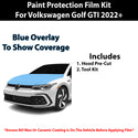 Fits Volkswagen Golf GTI (S & SEL) 2022+ Precut Premium Paint Protection Film Clear Bra PPF Decal Film Kit Cover